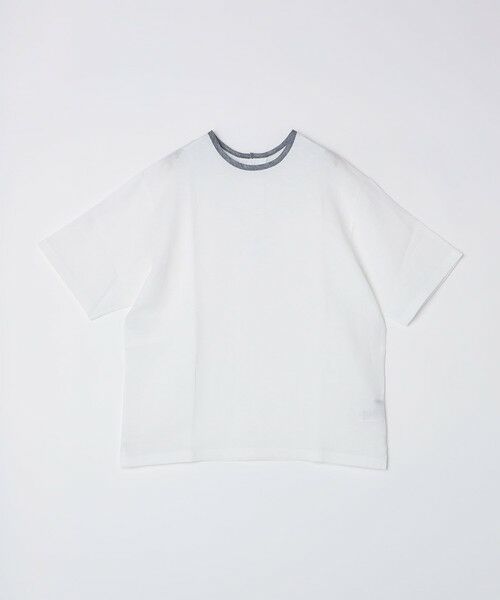 SHIPS / シップス シャツ・ブラウス | SHIPS: Herdmans リネン 2WAY プルオーバー Tシャツ | 詳細5