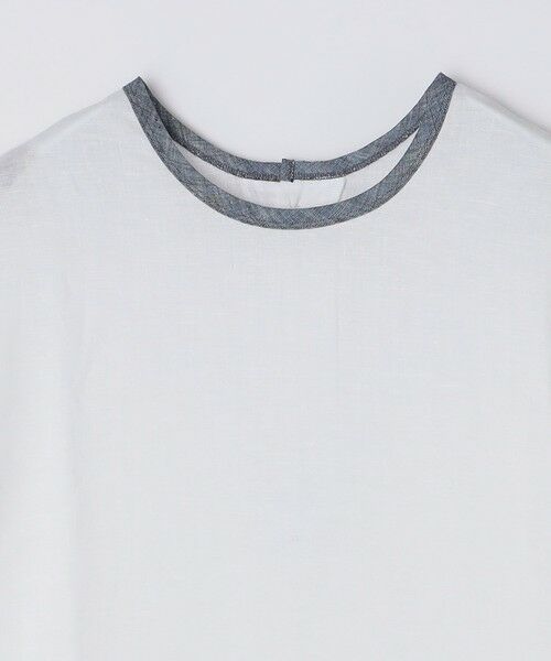 SHIPS / シップス シャツ・ブラウス | SHIPS: Herdmans リネン 2WAY プルオーバー Tシャツ | 詳細6