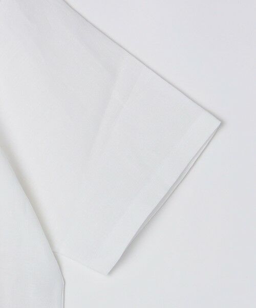 SHIPS / シップス シャツ・ブラウス | SHIPS: Herdmans リネン 2WAY プルオーバー Tシャツ | 詳細7