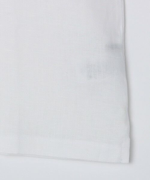 SHIPS / シップス シャツ・ブラウス | SHIPS: Herdmans リネン 2WAY プルオーバー Tシャツ | 詳細8
