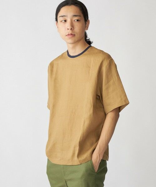 SHIPS / シップス シャツ・ブラウス | SHIPS: Herdmans リネン 2WAY プルオーバー Tシャツ | 詳細14