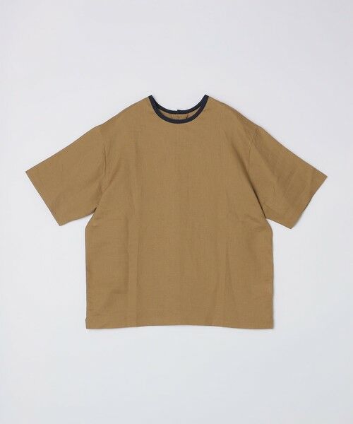 SHIPS / シップス シャツ・ブラウス | SHIPS: Herdmans リネン 2WAY プルオーバー Tシャツ | 詳細16