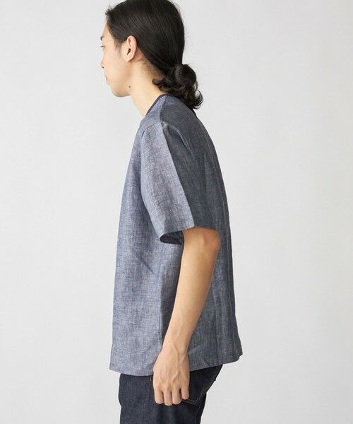 SHIPS / シップス シャツ・ブラウス | SHIPS: Herdmans リネン 2WAY プルオーバー Tシャツ | 詳細23