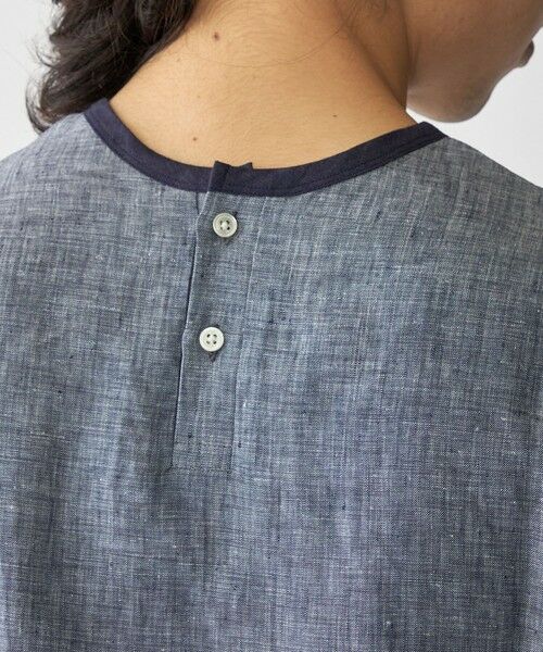 SHIPS / シップス シャツ・ブラウス | SHIPS: Herdmans リネン 2WAY プルオーバー Tシャツ | 詳細27