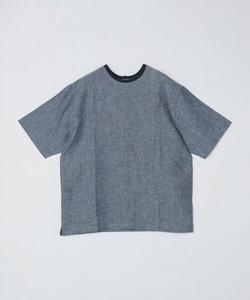 SHIPS / シップス シャツ・ブラウス | SHIPS: Herdmans リネン 2WAY プルオーバー Tシャツ | 詳細28