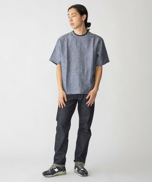 SHIPS / シップス シャツ・ブラウス | SHIPS: Herdmans リネン 2WAY プルオーバー Tシャツ | 詳細18