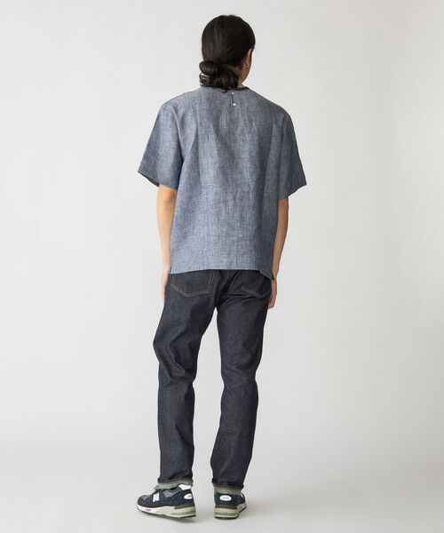 SHIPS / シップス シャツ・ブラウス | SHIPS: Herdmans リネン 2WAY プルオーバー Tシャツ | 詳細20