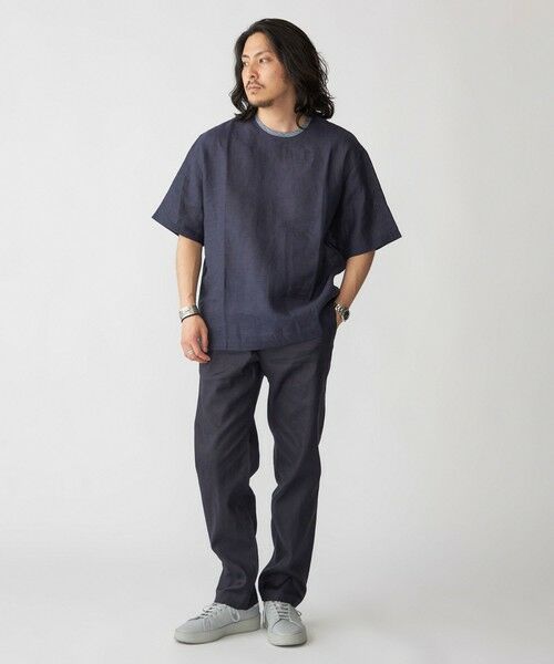 SHIPS / シップス シャツ・ブラウス | SHIPS: Herdmans リネン 2WAY プルオーバー Tシャツ | 詳細30