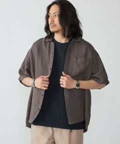 SHIPS / シップス シャツ・ブラウス | SHIPS: リネン パナマ ウィークエンド ショートスリーブ シャツ