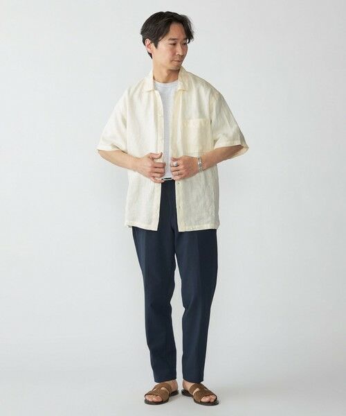 SHIPS / シップス シャツ・ブラウス | SHIPS: リネン パナマ ウィークエンド ショートスリーブ シャツ | 詳細1