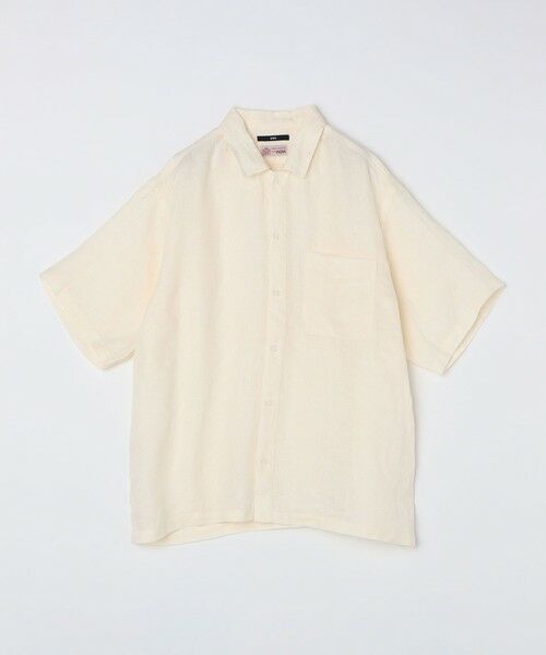 SHIPS / シップス シャツ・ブラウス | SHIPS: リネン パナマ ウィークエンド ショートスリーブ シャツ | 詳細3