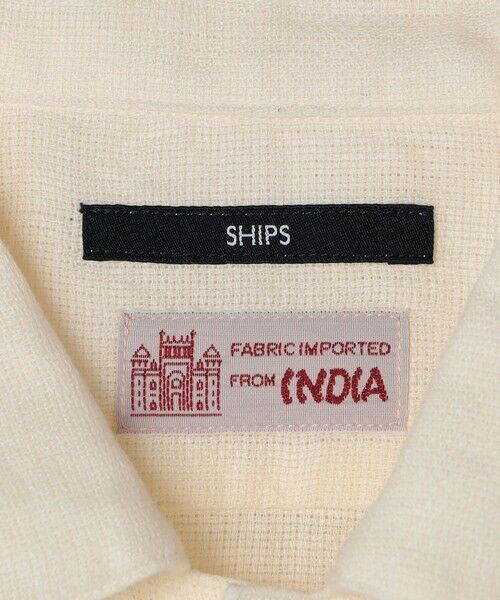 SHIPS / シップス シャツ・ブラウス | SHIPS: リネン パナマ ウィークエンド ショートスリーブ シャツ | 詳細6