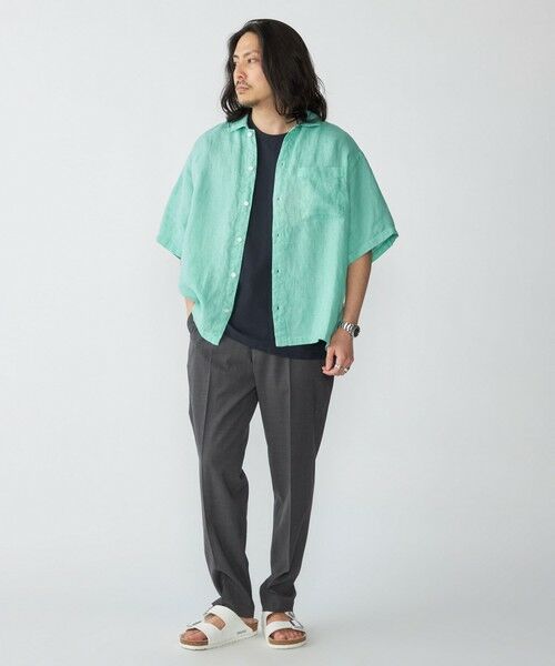 SHIPS / シップス シャツ・ブラウス | SHIPS: リネン パナマ ウィークエンド ショートスリーブ シャツ | 詳細14