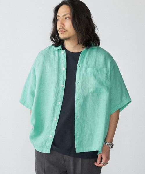 SHIPS / シップス シャツ・ブラウス | SHIPS: リネン パナマ ウィークエンド ショートスリーブ シャツ | 詳細19