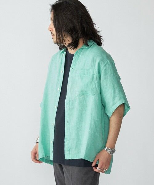 SHIPS / シップス シャツ・ブラウス | SHIPS: リネン パナマ ウィークエンド ショートスリーブ シャツ | 詳細20