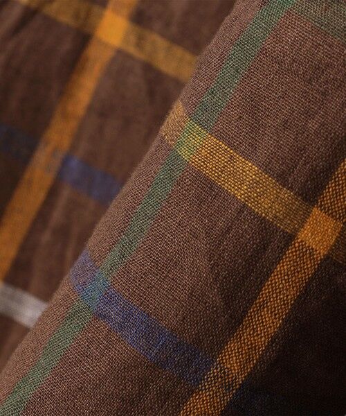 SHIPS / シップス シャツ・ブラウス | SHIPS: レイモンド レギュラーカラー リネン チェック ショートスリーブ シャツ | 詳細21