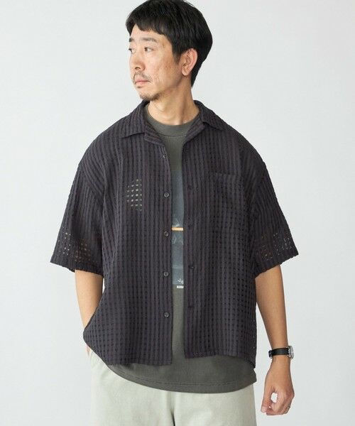 SHIPS / シップス シャツ・ブラウス | BENCH MARKING SHIRTS: シアー ドビー ショートスリーブ シャツ | 詳細2