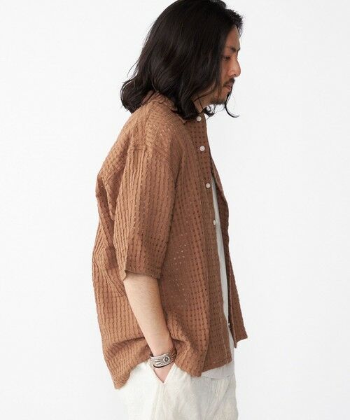 SHIPS / シップス シャツ・ブラウス | BENCH MARKING SHIRTS: シアー ドビー ショートスリーブ シャツ | 詳細11