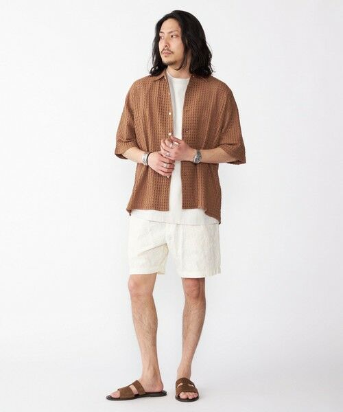 SHIPS / シップス シャツ・ブラウス | BENCH MARKING SHIRTS: シアー ドビー ショートスリーブ シャツ | 詳細4