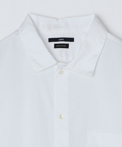 SHIPS / シップス シャツ・ブラウス | SHIPS: レギュラーカラー ベーシック ウィークエンド 半袖 シャツ | 詳細5