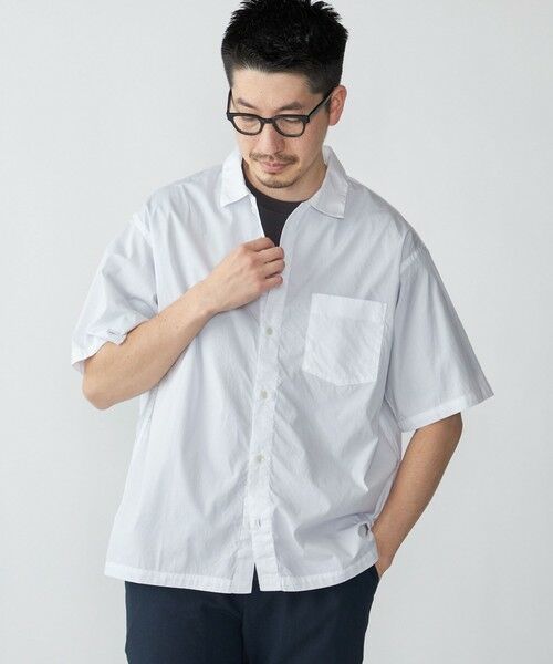 SHIPS / シップス シャツ・ブラウス | SHIPS: レギュラーカラー ベーシック ウィークエンド 半袖 シャツ | 詳細2