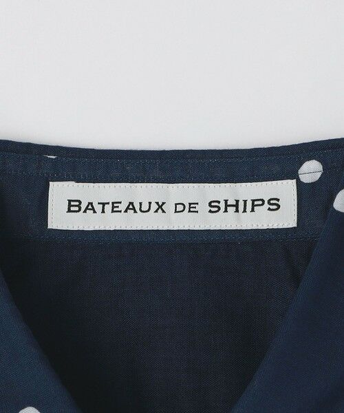 SHIPS / シップス シャツ・ブラウス | BATEAUX DE SHIPS: レギュラーカラー ドット 半袖 シャツ | 詳細6
