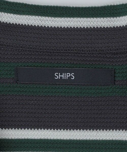 SHIPS / シップス シャツ・ブラウス | SHIPS: ハニカム ストライプ ショートスリーブ オープンカラー シャツ | 詳細23
