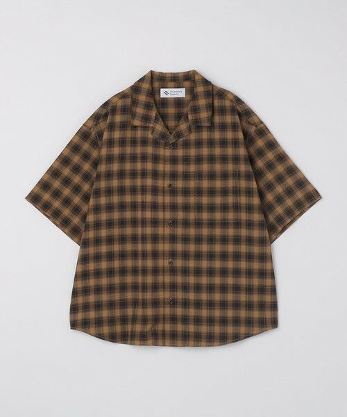 SHIPS / シップス シャツ・ブラウス | City Ambient Products: オープン カラー オンブレ チェック シャツ(ブラック)