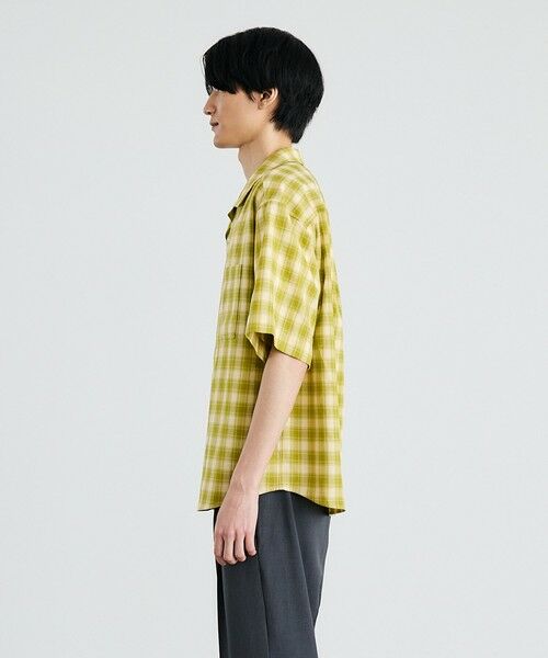 SHIPS / シップス シャツ・ブラウス | City Ambient Products: オープン カラー オンブレ チェック シャツ | 詳細4
