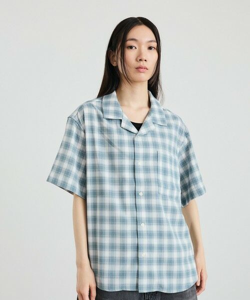 SHIPS / シップス シャツ・ブラウス | City Ambient Products: オープン カラー オンブレ チェック シャツ | 詳細13