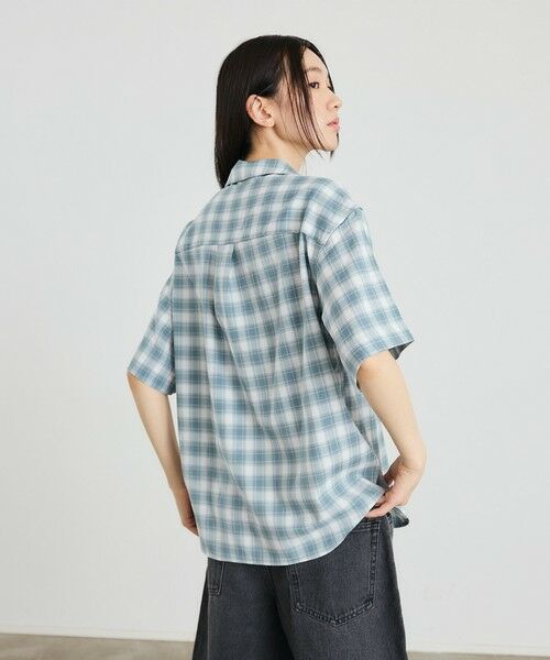SHIPS / シップス シャツ・ブラウス | City Ambient Products: オープン カラー オンブレ チェック シャツ | 詳細14