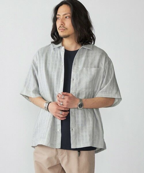 SHIPS / シップス シャツ・ブラウス | SHIPS: ラミー ドビー ウィークエンド ショートスリーブ シャツ | 詳細2