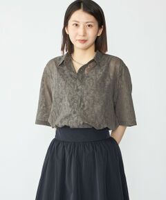 SHIPS / シップス シャツ・ブラウス | SHIPS: オパール レギュラーカラー ショートスリーブ シャツ