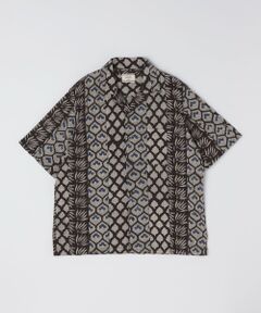 SHIPS / シップス シャツ・ブラウス | RAJAT: ブロック プリント パッチワーク ショートスリーブ シャツ