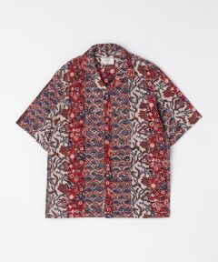 SHIPS / シップス シャツ・ブラウス | RAJAT: ブロック プリント パッチワーク ショートスリーブ シャツ