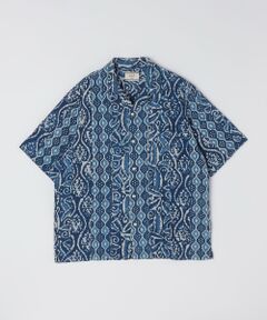 SHIPS / シップス シャツ・ブラウス | RAJAT: ブロック プリント パッチワーク ショートスリーブ シャツ