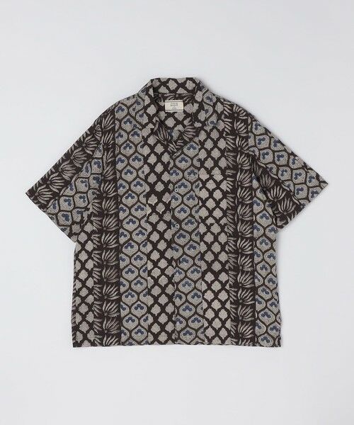 SHIPS / シップス シャツ・ブラウス | RAJAT: ブロック プリント パッチワーク ショートスリーブ シャツ | 詳細1