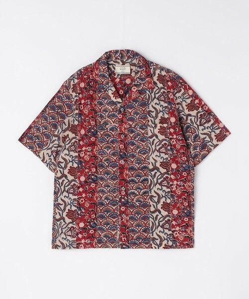 SHIPS / シップス シャツ・ブラウス | RAJAT: ブロック プリント パッチワーク ショートスリーブ シャツ | 詳細3