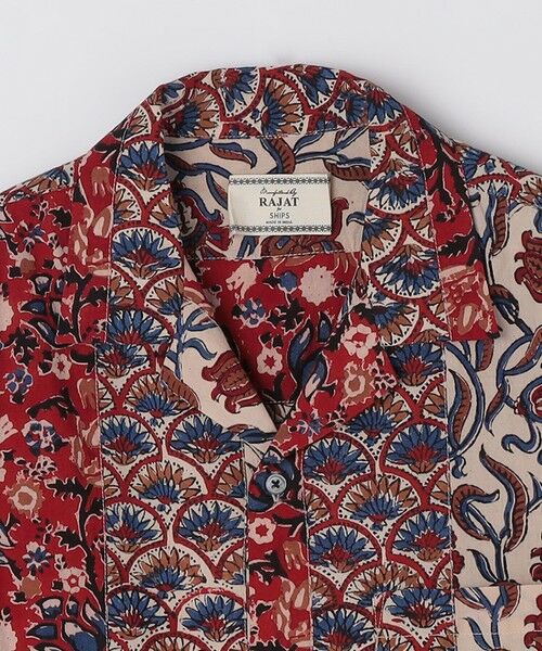 SHIPS / シップス シャツ・ブラウス | RAJAT: ブロック プリント パッチワーク ショートスリーブ シャツ | 詳細5