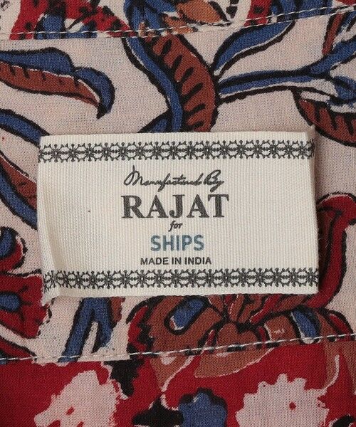 SHIPS / シップス シャツ・ブラウス | RAJAT: ブロック プリント パッチワーク ショートスリーブ シャツ | 詳細6