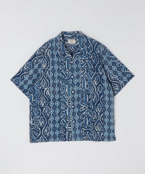 SHIPS / シップス シャツ・ブラウス | RAJAT: ブロック プリント パッチワーク ショートスリーブ シャツ | 詳細10