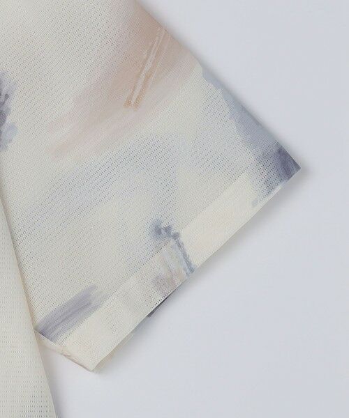 SHIPS / シップス シャツ・ブラウス | City Ambient Products: オープン カラー メッシュ プリント シャツ | 詳細8