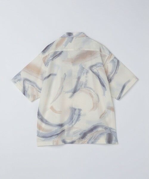 SHIPS / シップス シャツ・ブラウス | City Ambient Products: オープン カラー メッシュ プリント シャツ | 詳細10