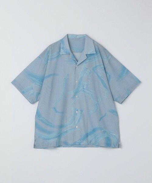 SHIPS / シップス シャツ・ブラウス | City Ambient Products: オープン カラー メッシュ プリント シャツ | 詳細18