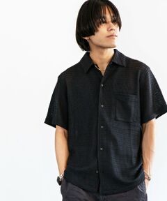 SHIPS / シップス シャツ・ブラウス | City Ambient Products: レギュラーカラー メッシュ シアー シャツ