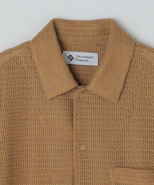 SHIPS / シップス シャツ・ブラウス | City Ambient Products: レギュラーカラー メッシュ シアー シャツ | 詳細4