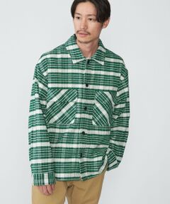 SHIPS / シップス シャツ・ブラウス | 【WEB限定】SHIPS: モール チェック ダブルポケット CPO シャツ ジャケット