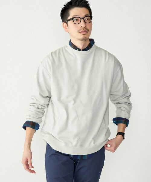SHIPS / シップス Tシャツ | SHIPS: ソフト パイル コットン クルーネック スウェット | 詳細4