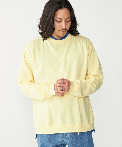 SHIPS / シップス Tシャツ | SHIPS: ソフト パイル コットン クルーネック スウェット | 詳細13