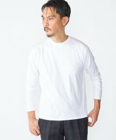SHIPS / シップス Tシャツ | SHIPS: I Cotoni di Albini クルーネック ロングスリーブ Tシャツ